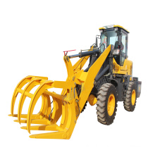 Sugarcane Loader/Wheel Loader With Wooden Fork/Farm Sugar Cane Loader